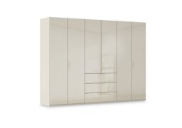 Rauch - Haven 301cm 6 Door Combi Wardrobe with Glass Doors