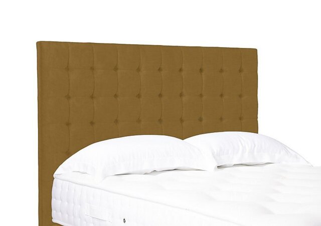 Artisan Collection Dot Medium Floor Standing Headboard - Single - Plush Corn