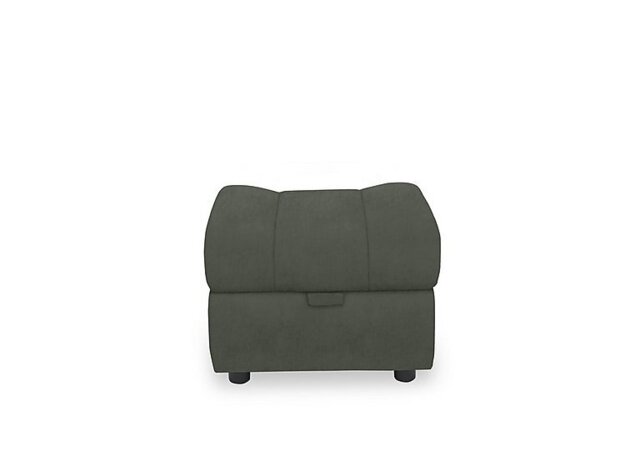 Aero Fabric Storage Footstool - Manhattan Pine