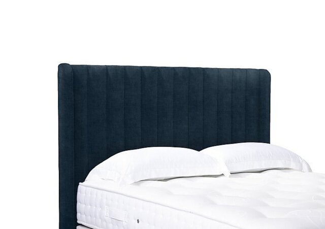 Artisan Collection Austin High Floor Standing Headboard - Super King - Granite Blue