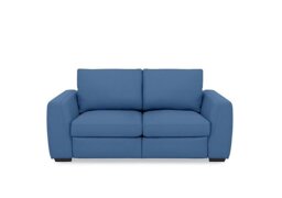 Dinky Leather 2 Seater Sofa with Power Recliner