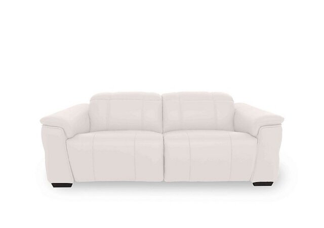 Inca NC Leather 3 Seater Power Recliner Sofa with Power Headrests - Cotton - Sofas and Armchairs - In Time for Christmas