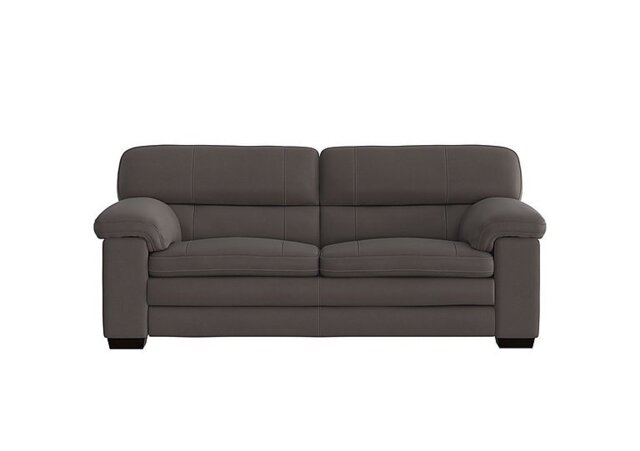World of Leather - Cozee Fabric 2.5 Seater Sofa - Dark Grey