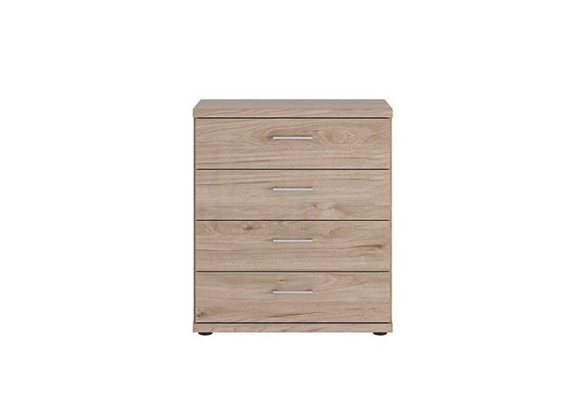 Wiemann - Oxford 4 Drawer Wide Chest - Holm Oak