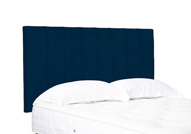Artisan Collection Axel High Strutted Headboard - Single - Plush Pacific