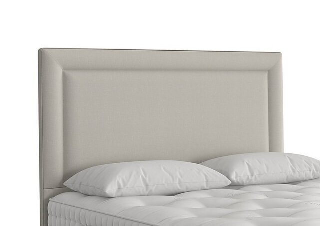 Vispring - Helios Floor Standing Headboard - Small Double - Gem Silver
