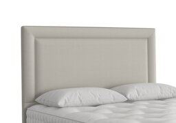 Vispring - Helios Floor Standing Headboard - Small Double - Gem Silver