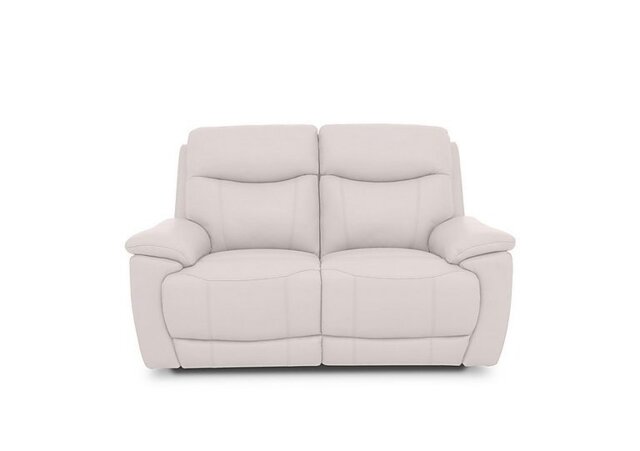 Sloane Leather 2 Seater Power Recliner Sofa with Power Headrests - Cotton - Sofas and Armchairs - In Time for Christmas