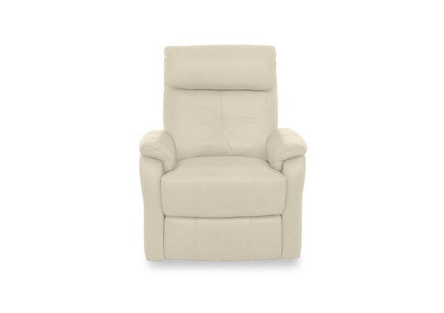 World of Leather - Compact Collection Titch Leather Chair - BV Bisque