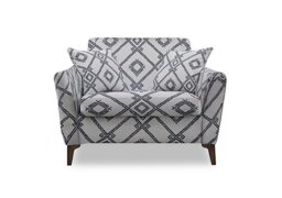 Moderna Power Recliner Snuggler with Power Telescopic Headrest