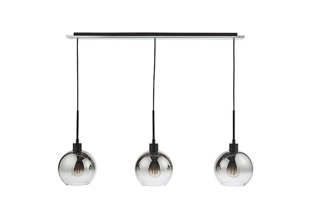 Lycia 3 Light Bar Pendant - Black