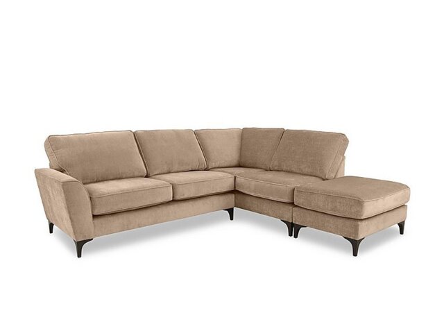 Primrose Classic Back Right Hand Facing Corner Sofa with Footstool