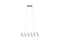 Helixia Grey LED Bar Pendant