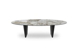 Akante - Felipe Coffee Table with Black Legs