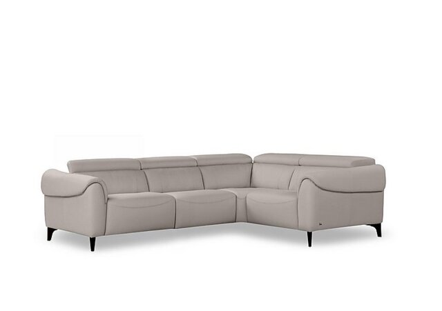 Nicoletti - Nicole Small Leather Corner Sofa