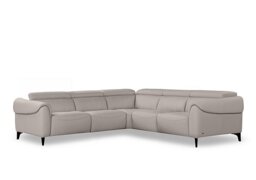 Nicoletti - Nicole Large Leather Corner Sofa