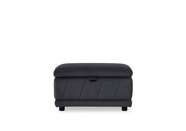 Genius Fabric Storage Footstool - Iron Grey