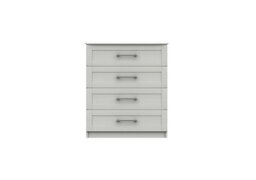 London Bedrooms - Fenchurch 4 Drawer Chest - White