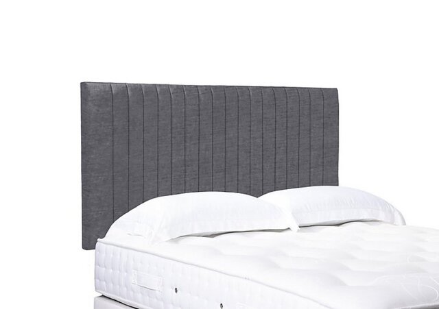 Artisan Collection Cadenza High Strutted Headboard - Double - Aston Steel