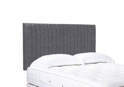 Artisan Collection Cadenza High Strutted Headboard - Double - Aston Steel