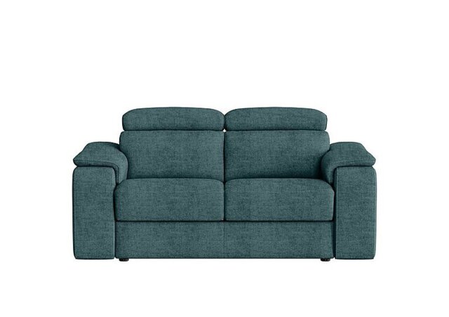 Nicoletti - Davide 2 Seater Fabric Sofa - Baobab Blue