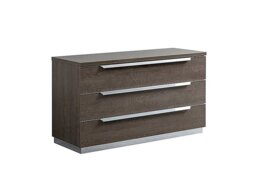 Venezia 3 Drawer Dresser - Silver Birch