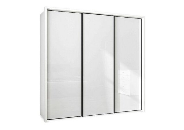 Wiemann - Dallas 235cm 3 Door Sliding Glass Wardrobe