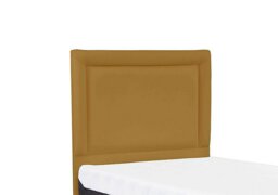 TEMPUR - Buckingham Marlow Floor Standing Headboard - Single - Mustard