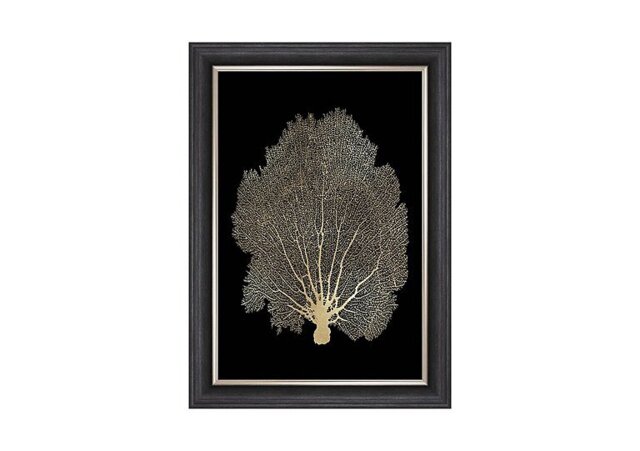 Gold Leaf 1 Framed Picture