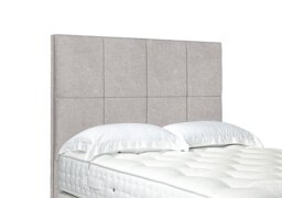 Artisan Collection Titan High Floor Standing Headboard - Single - Tweed Stone