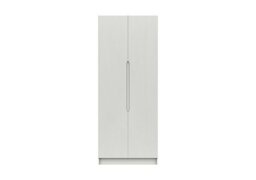 London Bedrooms - St Pancras 2 Door Tall Wardrobe - White
