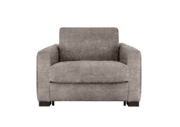 Nicoletti - Alcova Fabric Chair Sofa Bed with Box Arms - Sofas and Armchairs - In Time for Christmas