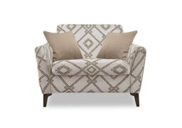 Moderna Power Recliner Snuggler with Power Telescopic Headrest