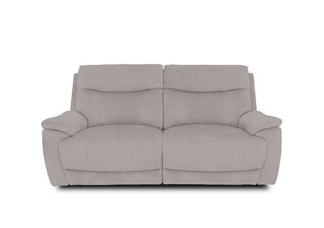 Sloane 3 Seater Fabric Sofa - Opulence Silver