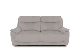 Sloane 3 Seater Fabric Sofa - Opulence Silver