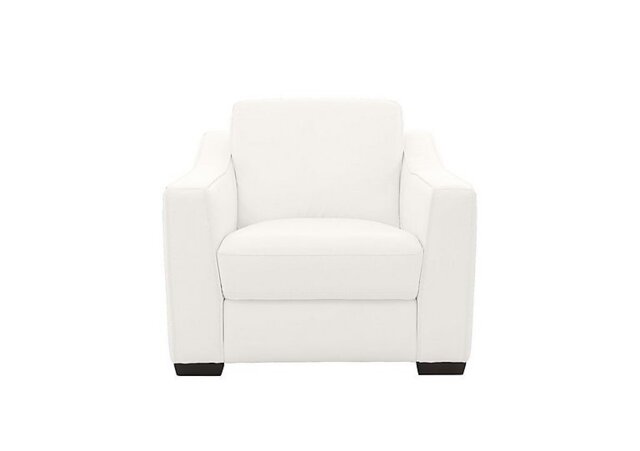 World of Leather - Optimus NC Leather Armchair - NC Star White