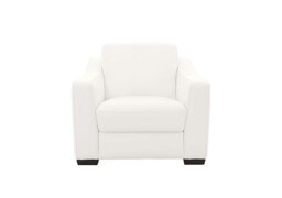 World of Leather - Optimus NC Leather Armchair - NC Star White
