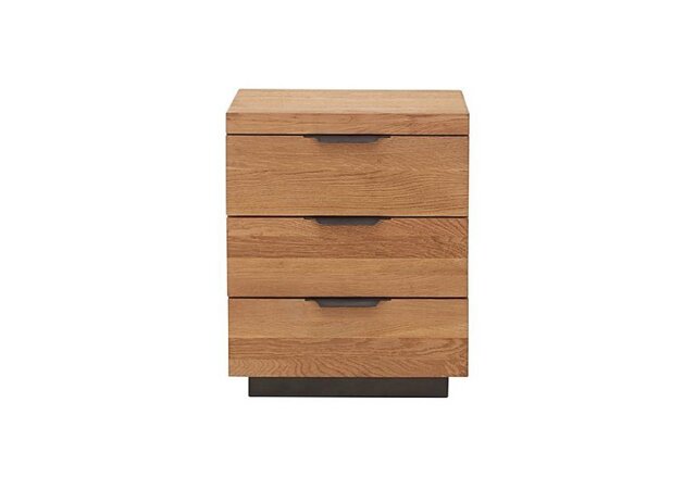 Earth 3 Drawer Bedside Table