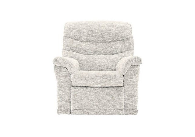 G Plan - Malvern Fabric Armchair with Manual Recliner - Rush Cream