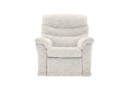 G Plan - Malvern Fabric Armchair with Manual Recliner - Rush Cream