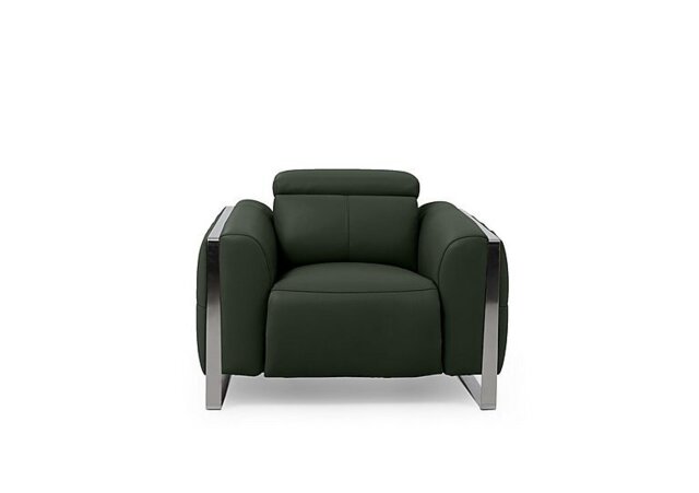 Gisella Leather Chair - Oslo Pine