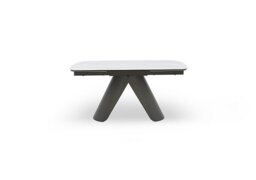 Perla Small Matt Extending Dining Table