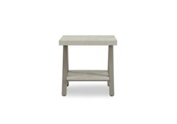 Matera Lamp Table with Shelf