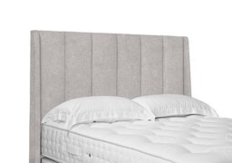 Artisan Collection Ryo High Floor Standing Headboard - Single - Tweed Stone