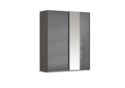 Rauch - Cairns 181cm 2 Door Sliding Wardrobe - Graphite