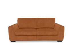 Dinky Fabric 3 Seater Sofa with Power Recliner - Dexter Pumpkin