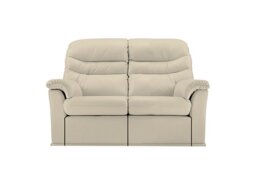 G Plan - Malvern 2 Seater Leather Sofa with Right Power Recliner - Cambridge Stone