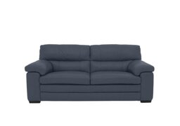 World of Leather - Cozee BV Leather 2.5 Seater Sofa - BV Ocean Blue