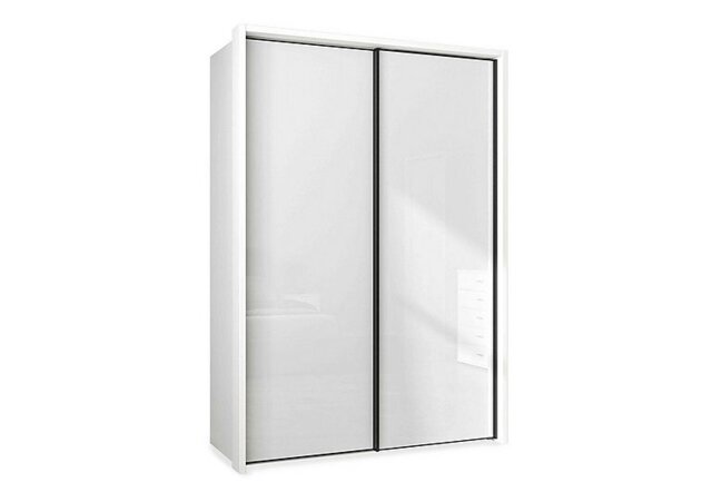 Wiemann - Dallas 160cm 2 Door Sliding Glass Wardrobe