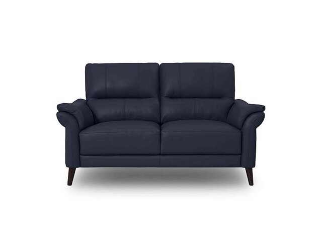 Winner 2 Seater Leather Sofa - Peacock